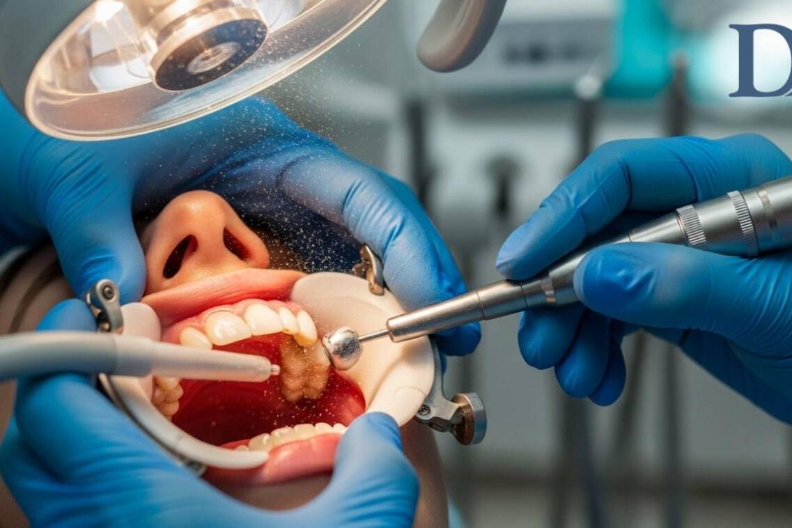 Patient consulting Mansfield dentist at Delatite Dental about choosing between a permanent or temporary tooth filling for lasting oral health and comfort.